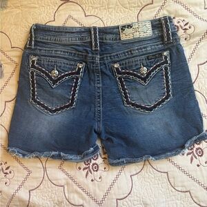 Women's Blue Denim Shorts miss me